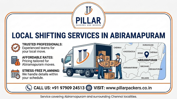 Local Shifting Services in Abiramapuram