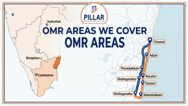 OMR Areas We Cover
