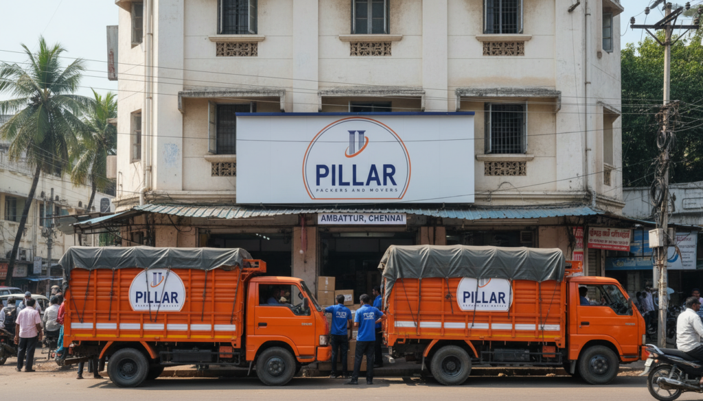 Packers and Movers in Ambattur | Pillar Packers and Movers