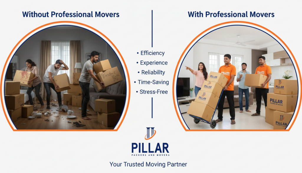 Benefits of Hiring Professional Packers and Movers