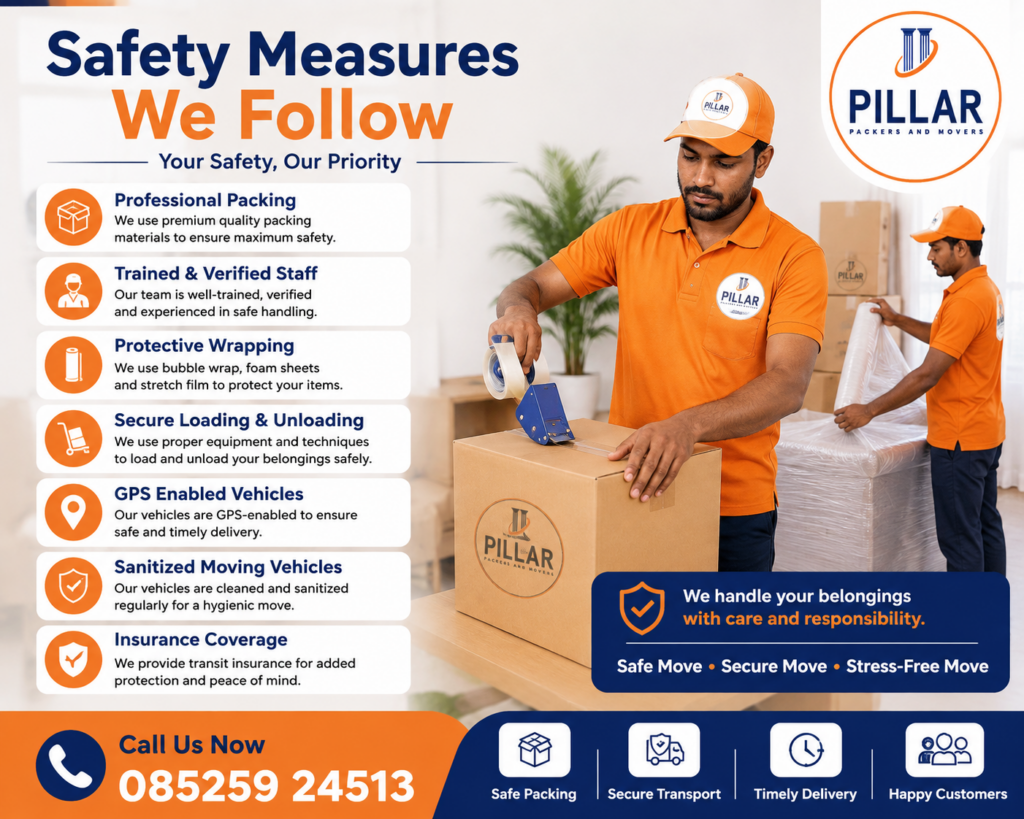 Safety Measures We Follow