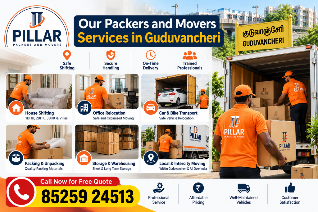 House Shifting Services in Guduvancheri